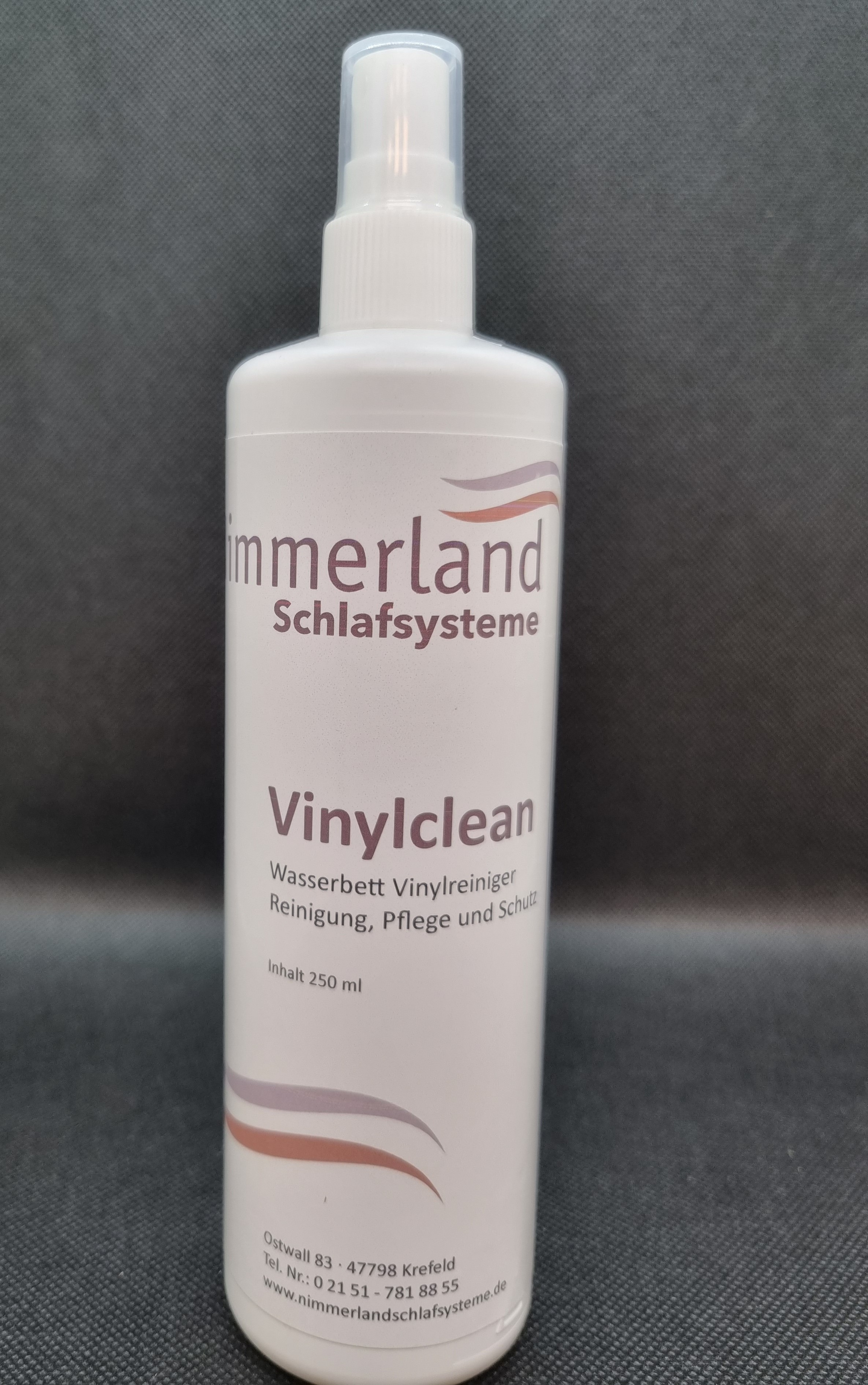 Nimmerland Schlafsysteme - Vinylclean Wasserbett Vinylreiniger, 250ml